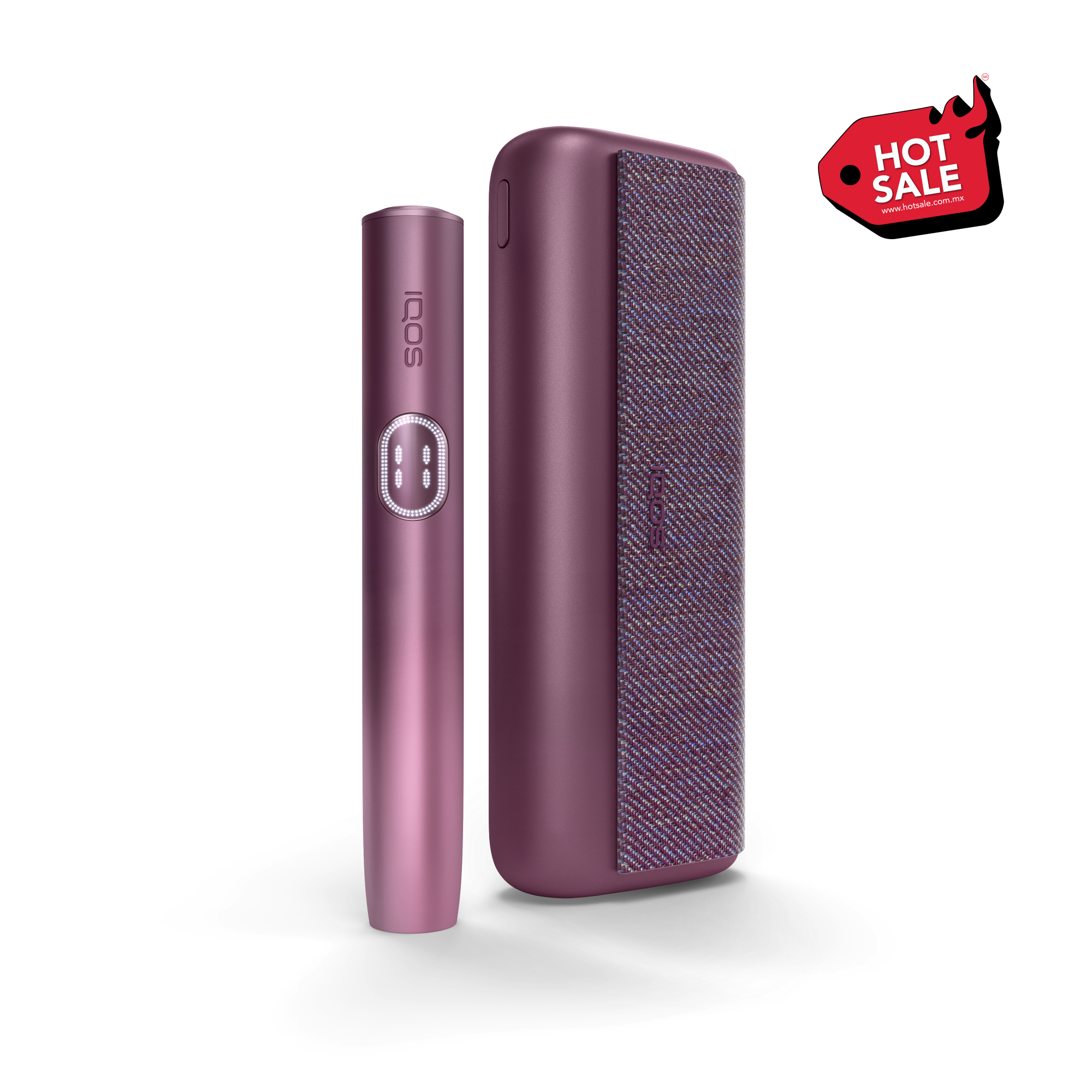 Kit IQOS ILUMA i PRIME Garnet Red