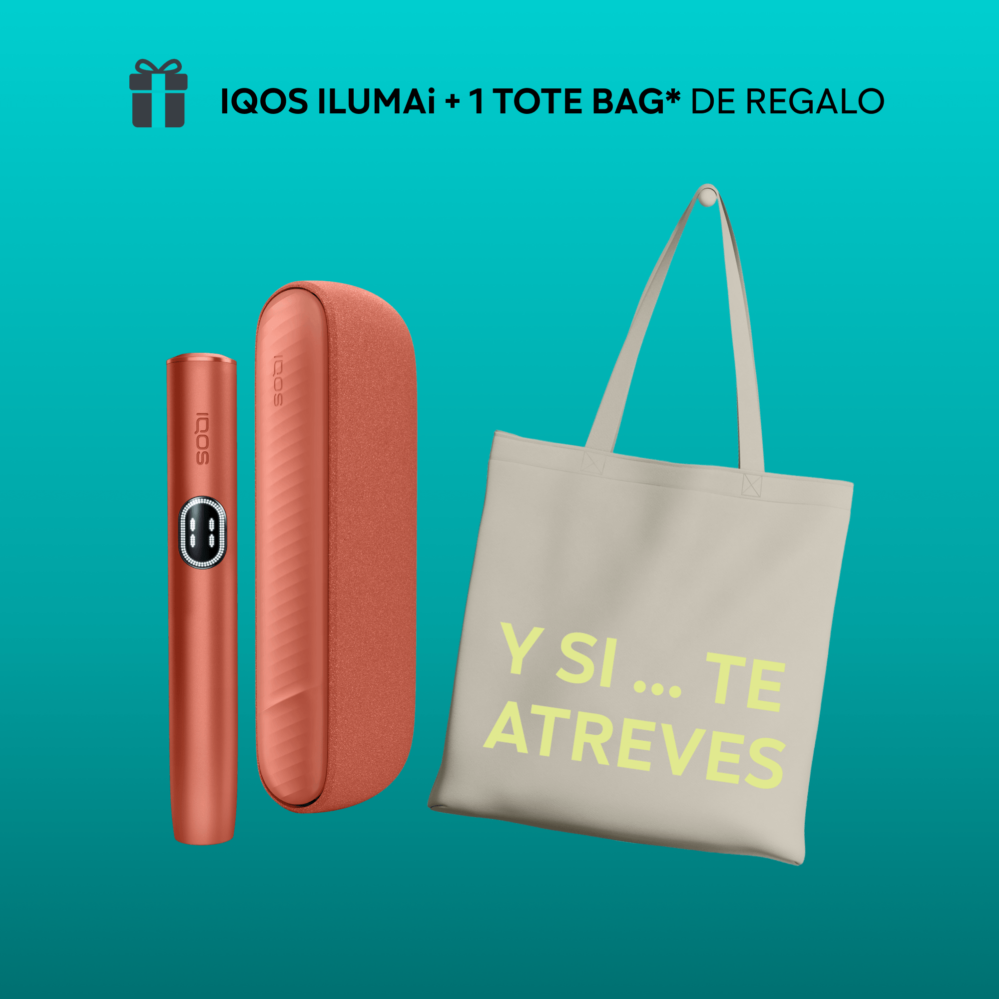 Kit IQOS ILUMA i Vivid Terracotta