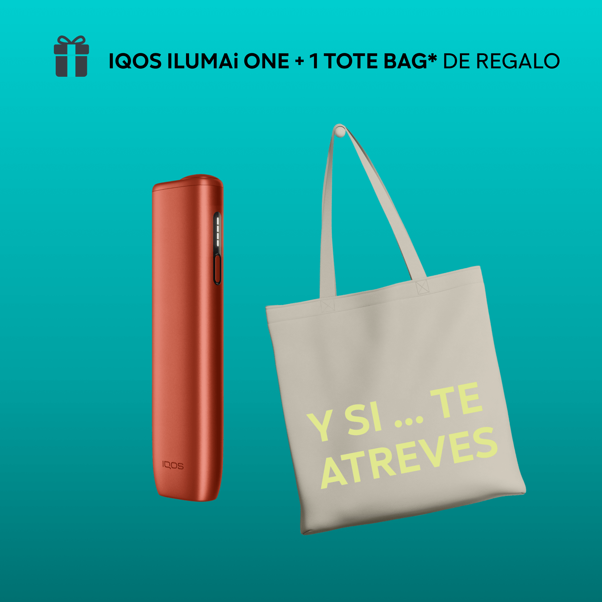 Kit IQOS ILUMA i ONE Vivid Terracotta