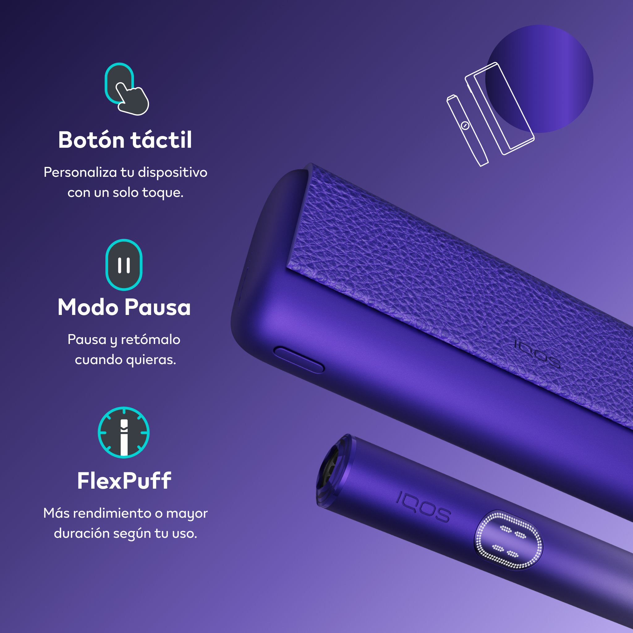 IQOS ILUMA i Prime Kit Electric Purple