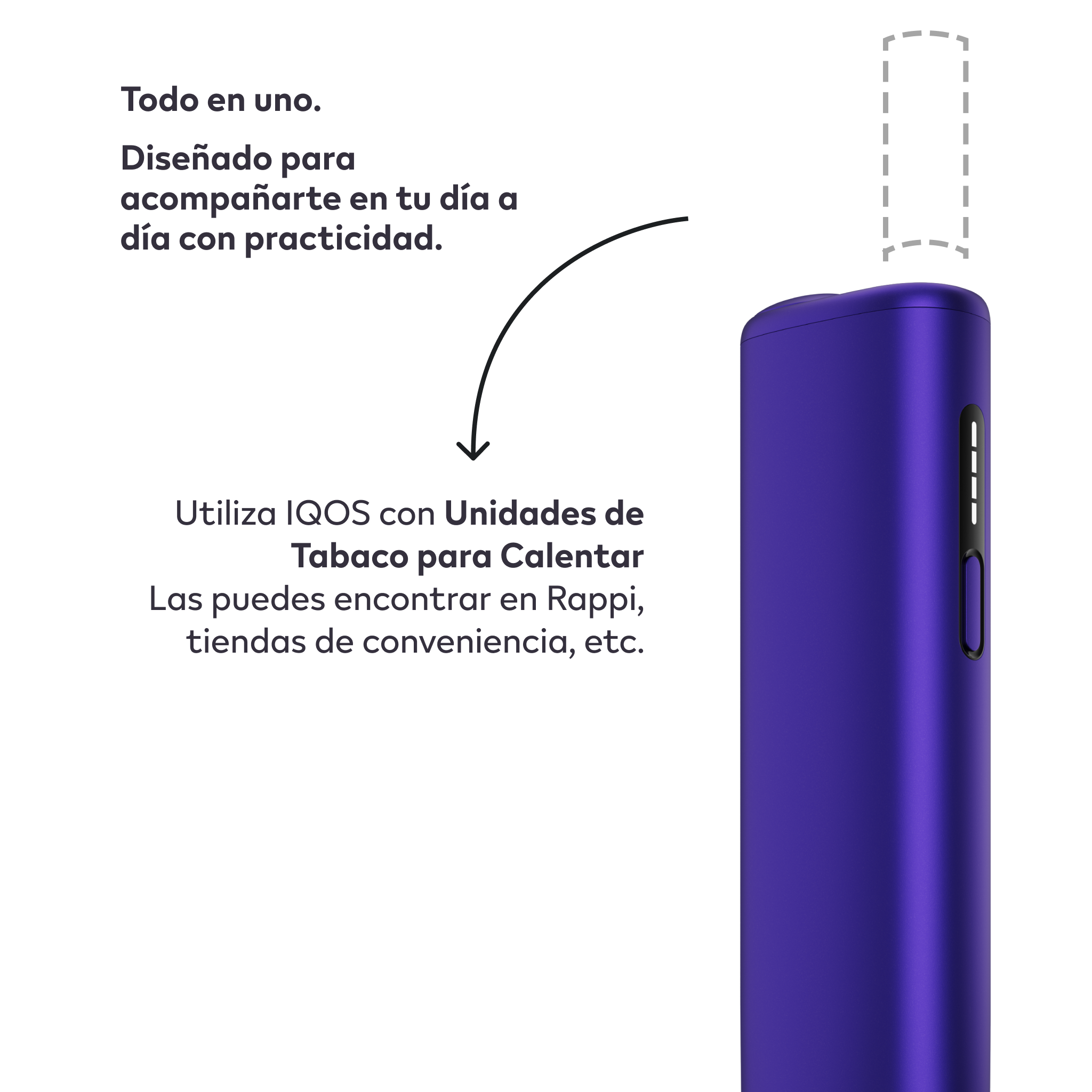 IQOS ILUMA i One Kit Electric Purple