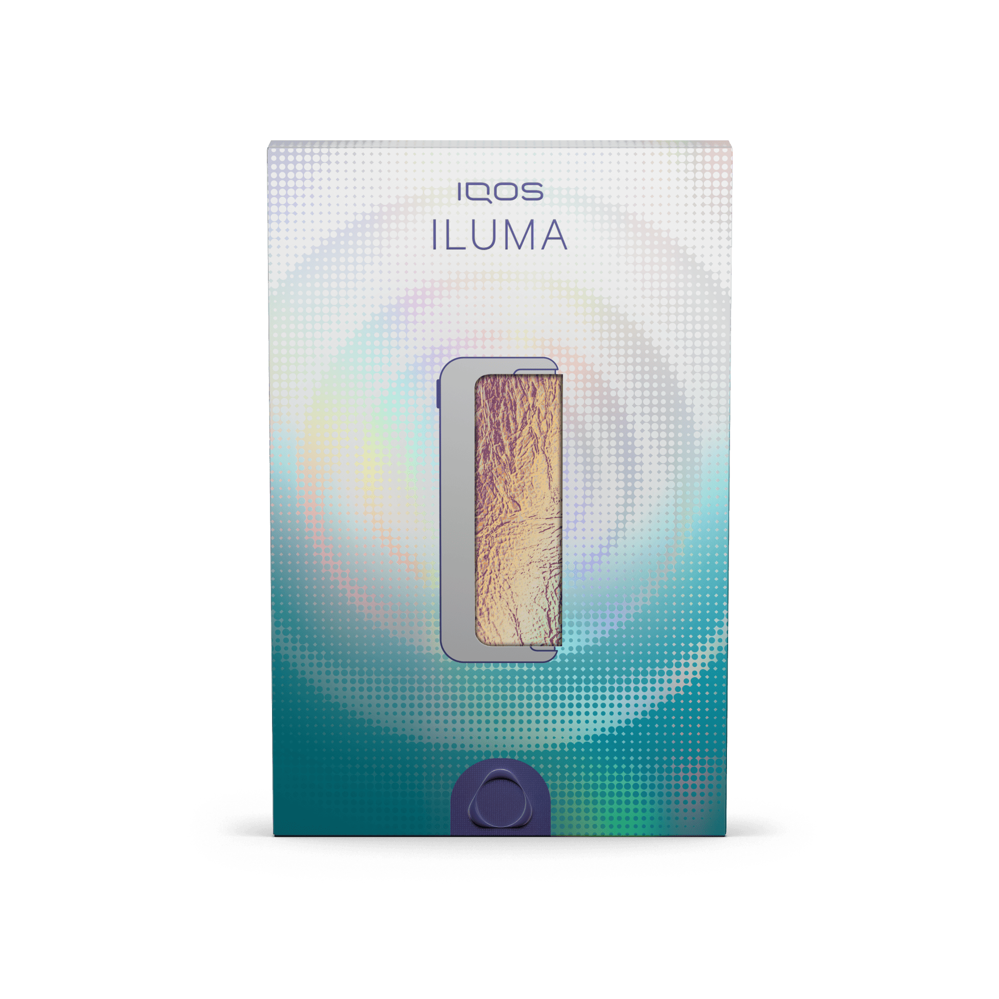 IQOS ILUMA PRIME Wrap Holo REMIX Peach (Remix Blue)
