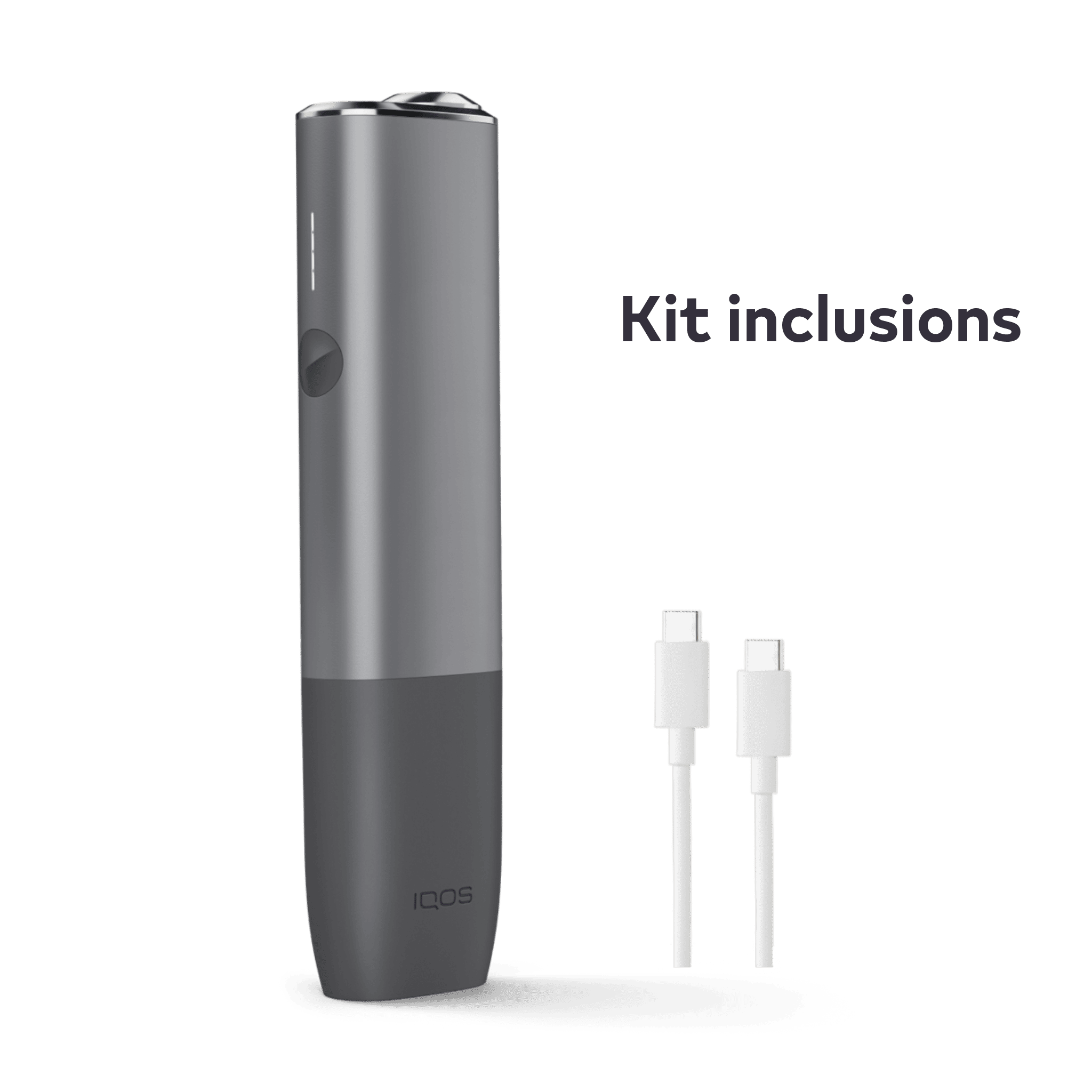 IQOS ILUMA One Kit Pebble Grey (Pebble Grey)