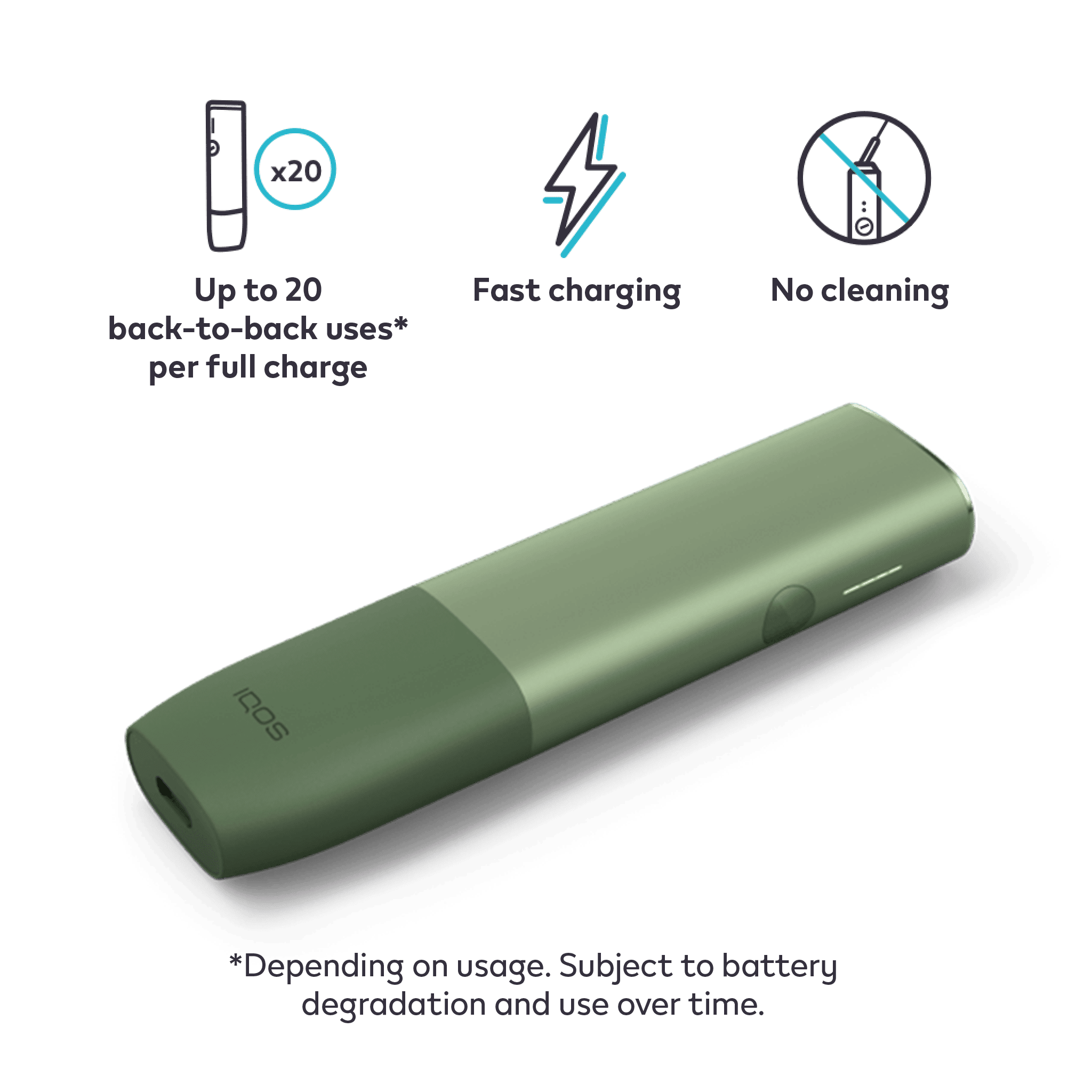 IQOS ILUMA One Kit Moss Green (Moss Green)