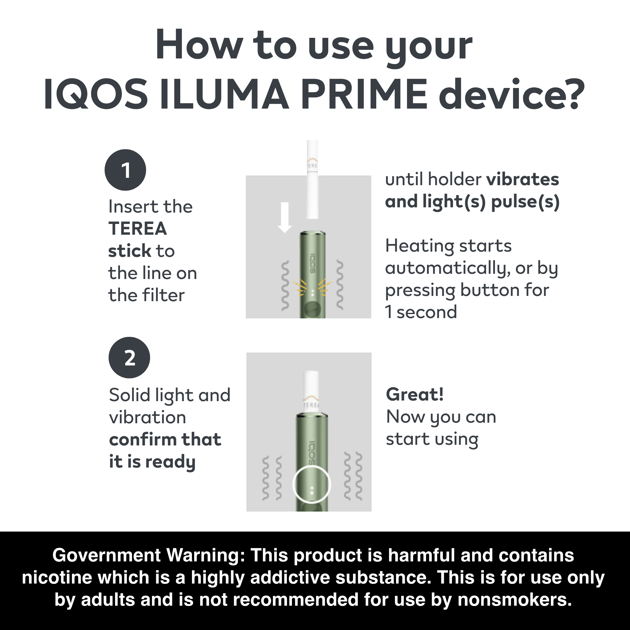 IQOS ILUMA Prime Kit Golden Khaki (Golden Khaki)