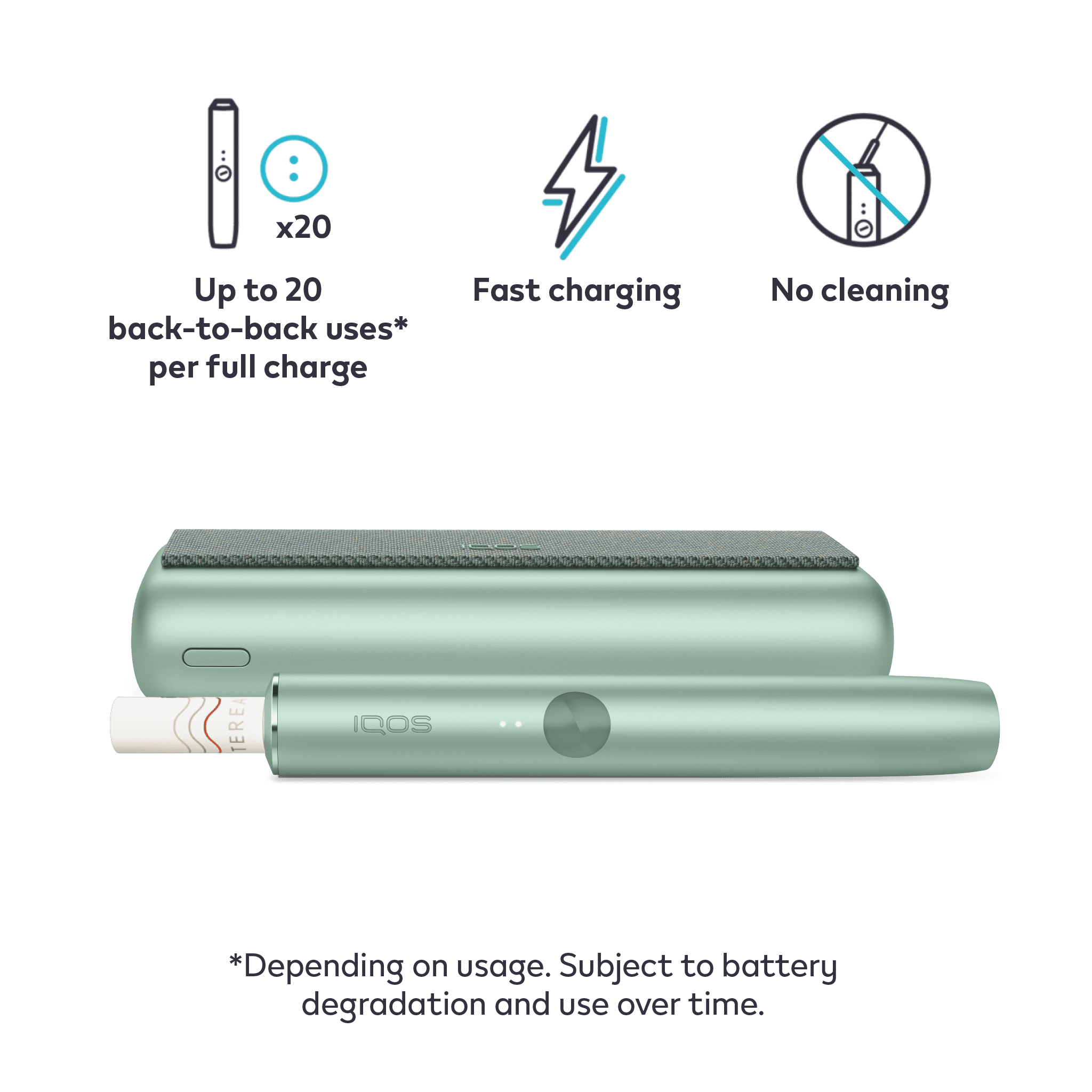 IQOS ILUMA Prime Kit Jade Green (Jade Green)
