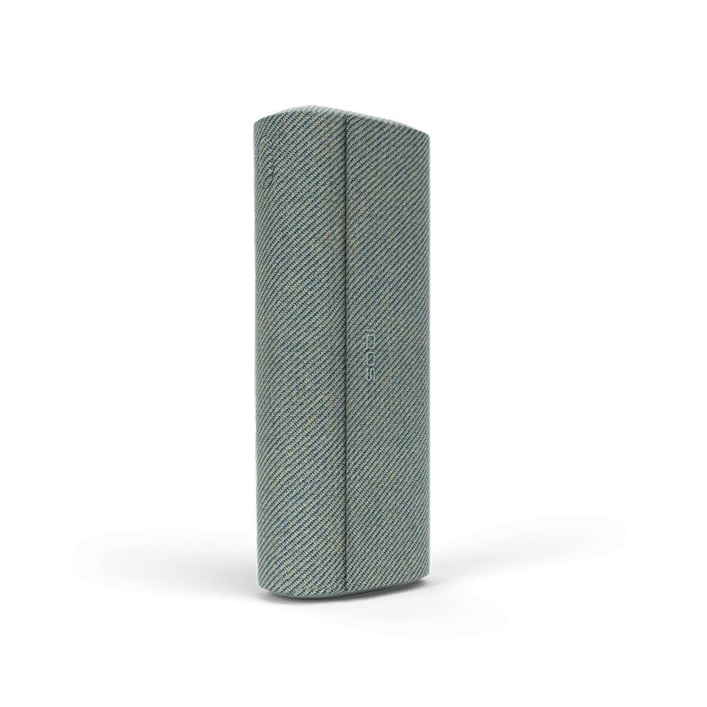 IQOS ILUMA PRIME preklopni etui iz tkanine Sage Green (Jade Green)