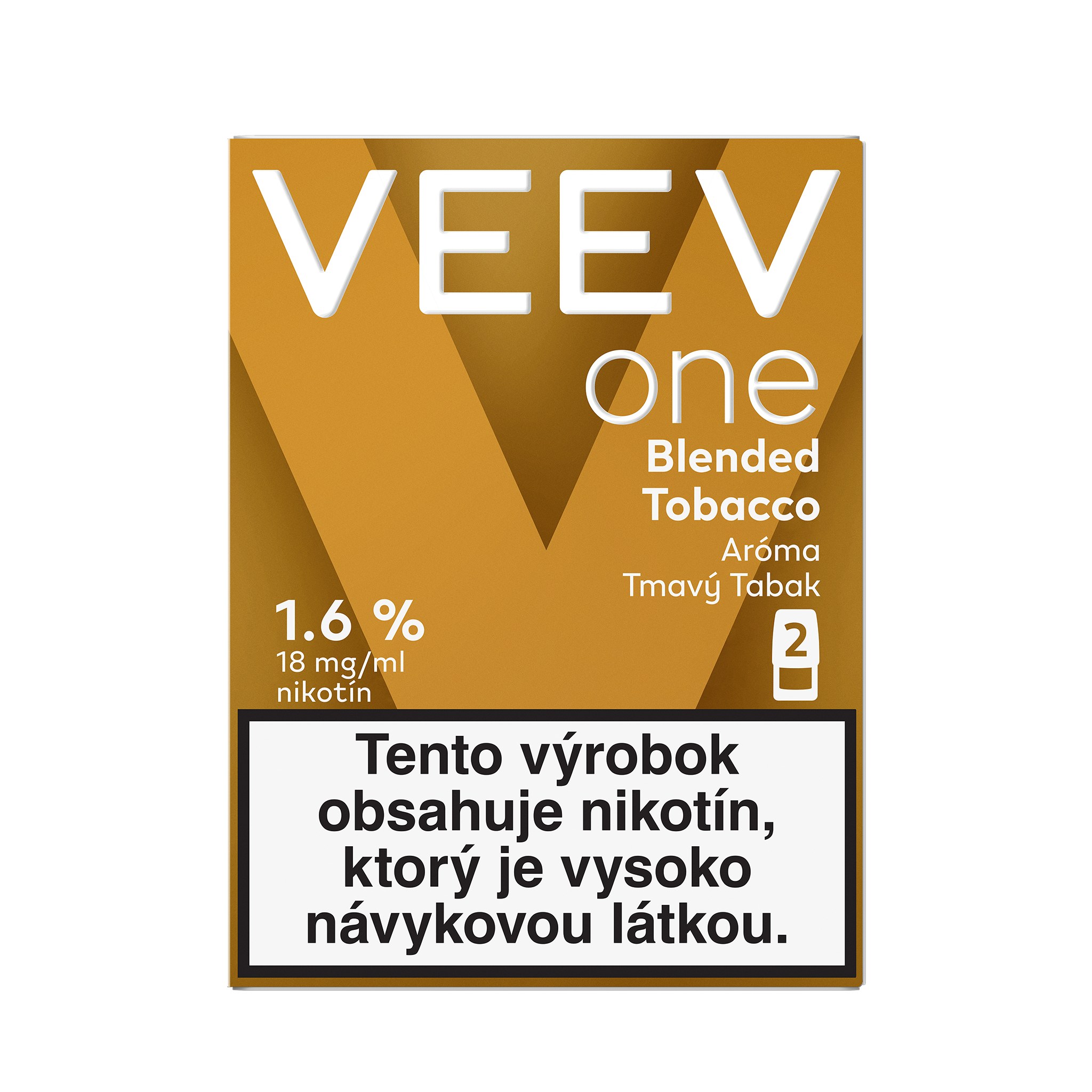 VEEV ONE NÁPLNE BLENDED TOBACCO (krabička) (Blended Tobacco)