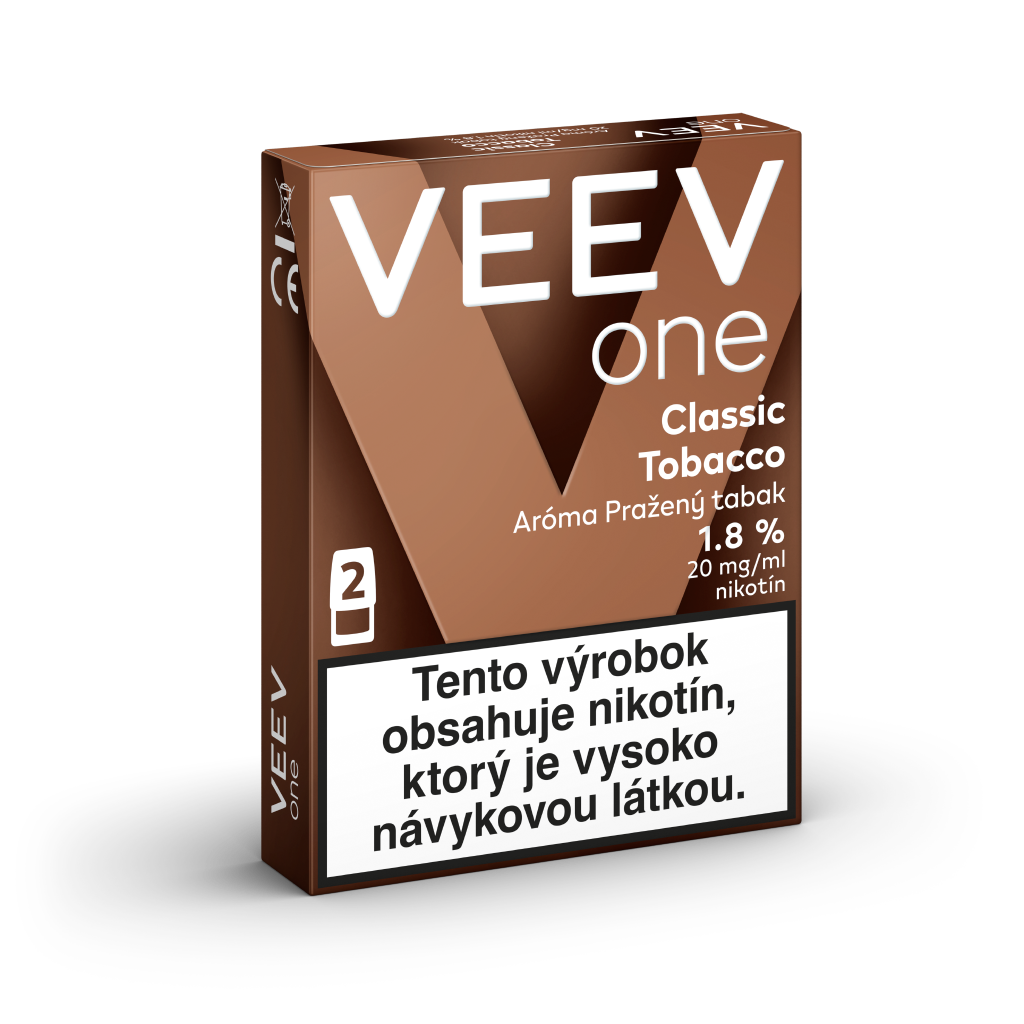 VEEV ONE NÁPLNE CLASSIC TOBACCO (krabička) (Classic Tobacco)
