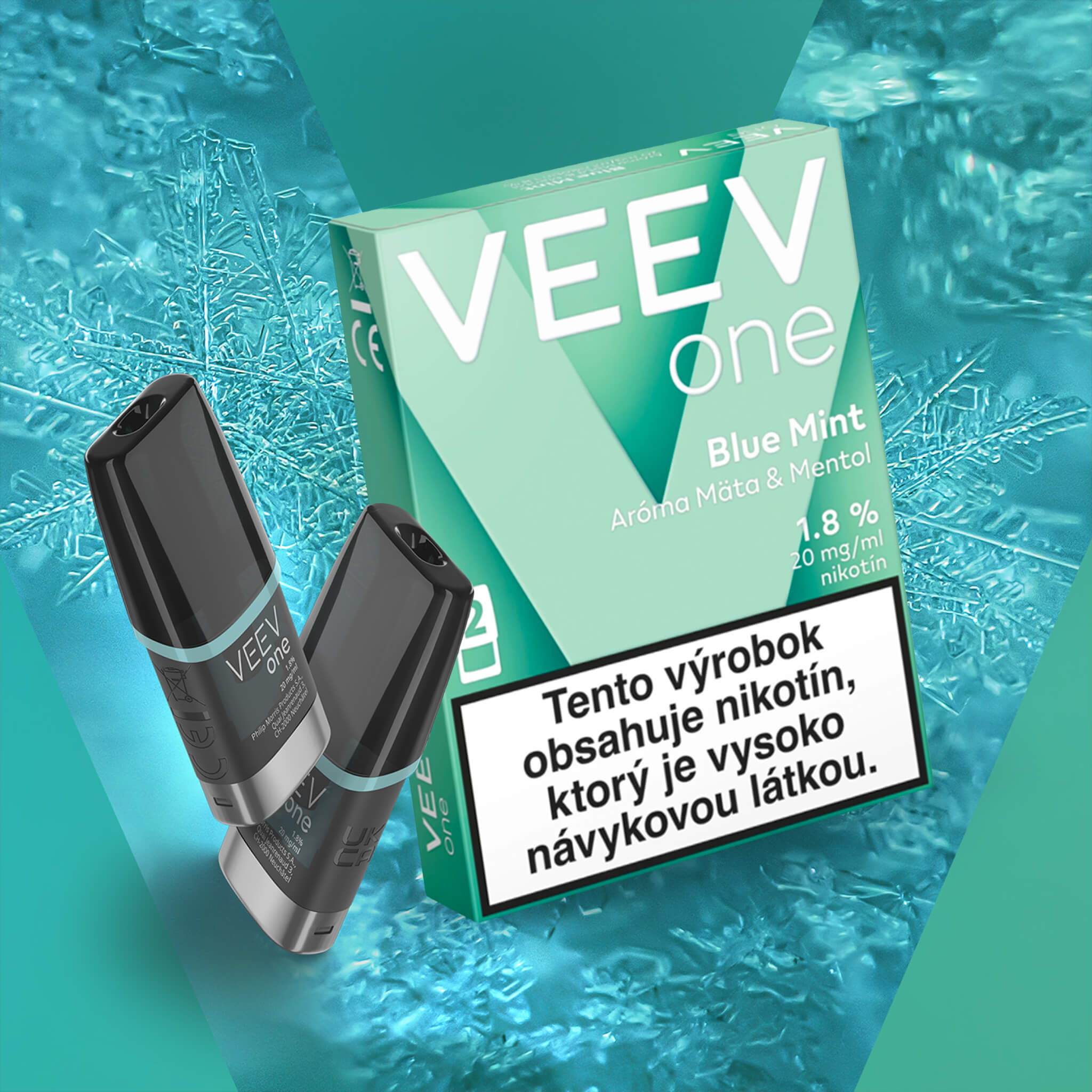 VEEV ONE NÁPLNE BLUE MINT (krabička) (Blue Mint)