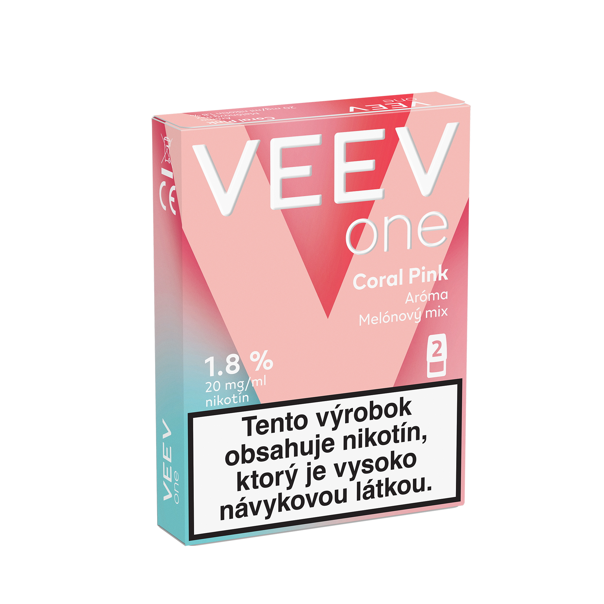 VEEV ONE NÁPLNE CORAL PINK (krabička) (Coral Pink)