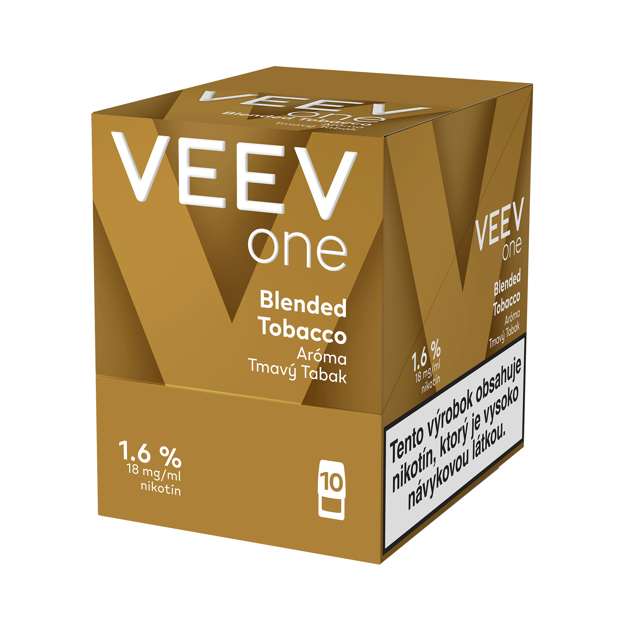 VEEV ONE NÁPLNE BLENDED TOBACCO (kartón) (Blended Tobacco)