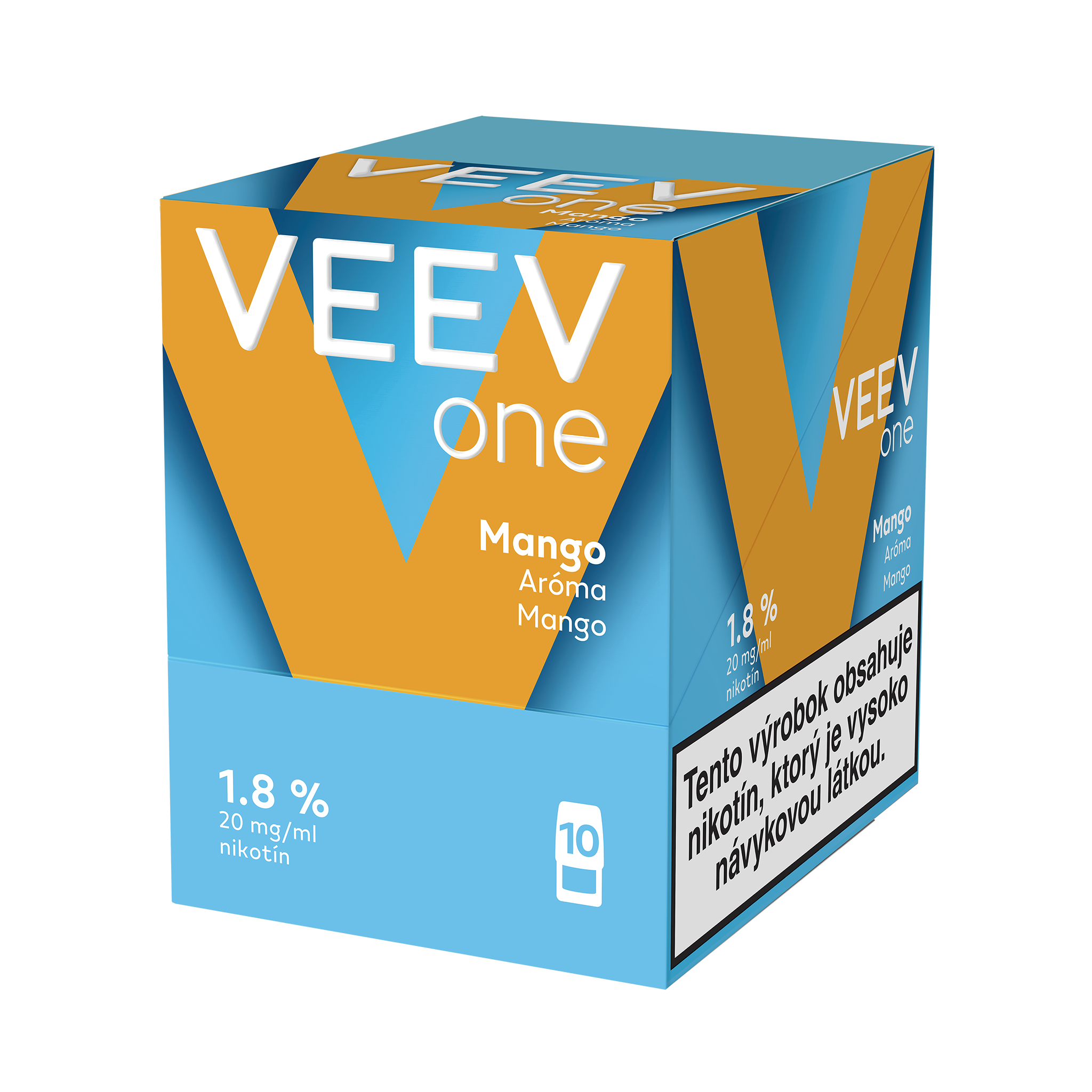 VEEV ONE NÁPLNE MANGO (kartón) (Mango)