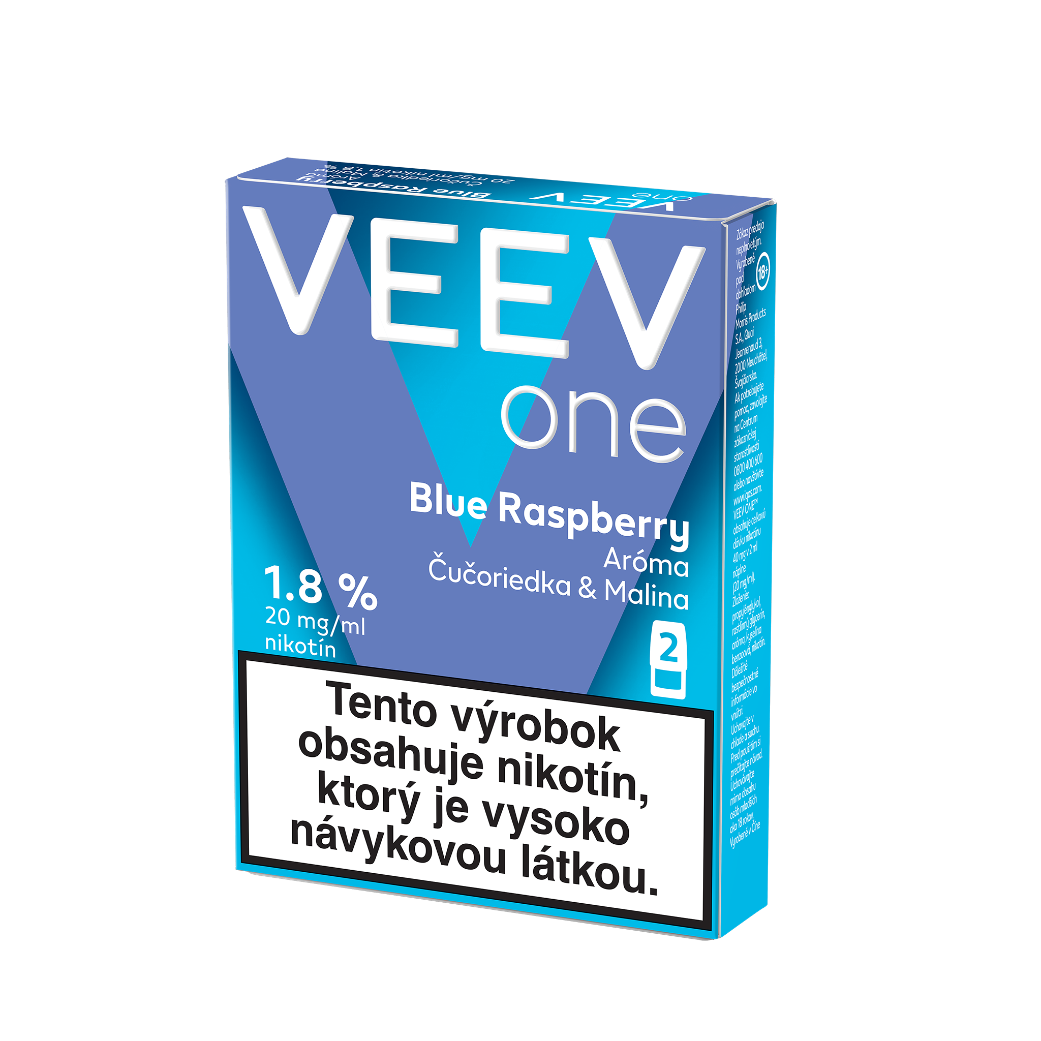 VEEV ONE NÁPLNE BLUE RASPBERRY (krabička) (Blue Raspberry)