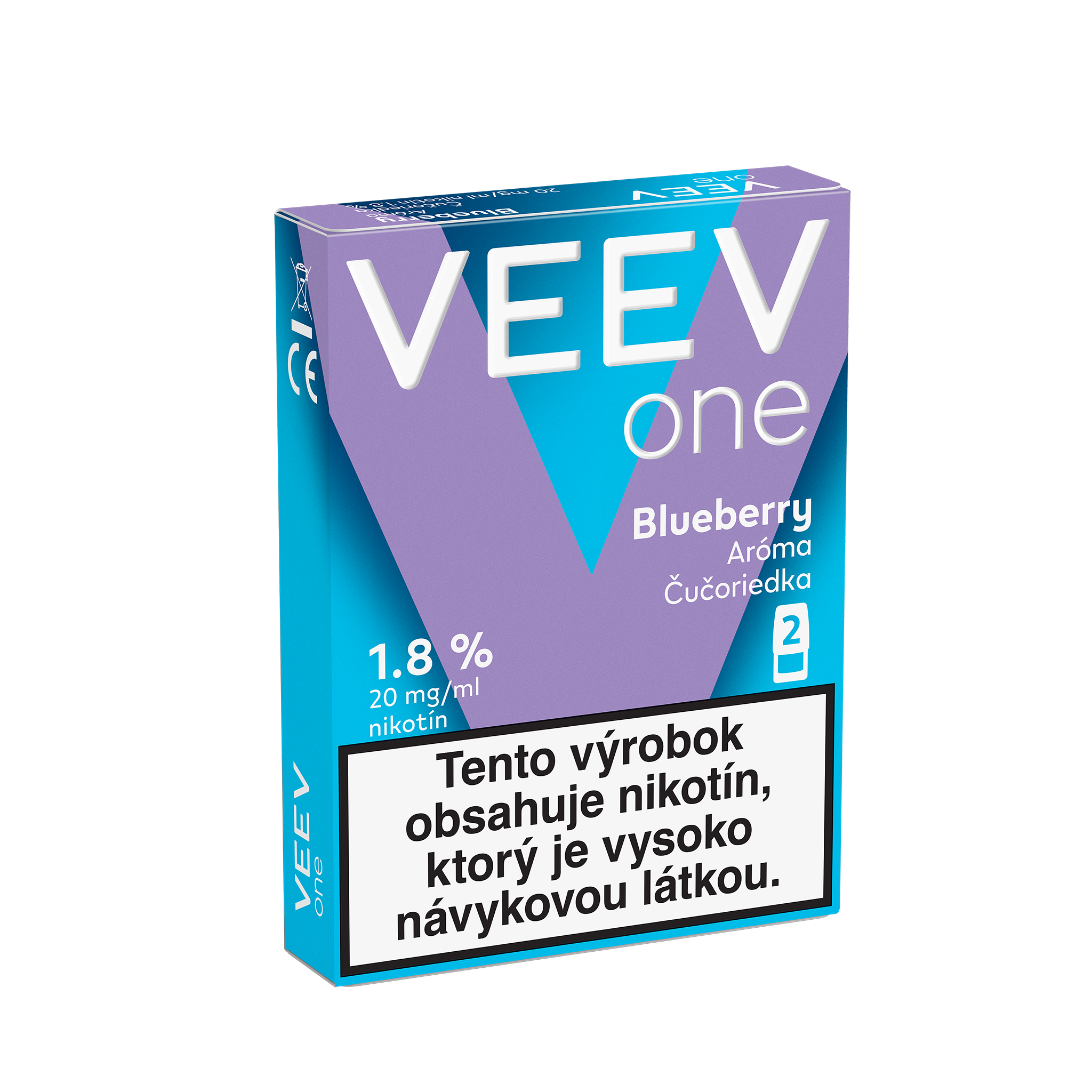 VEEV ONE NÁPLNE BLUEBERRY (krabička) (Blueberry)