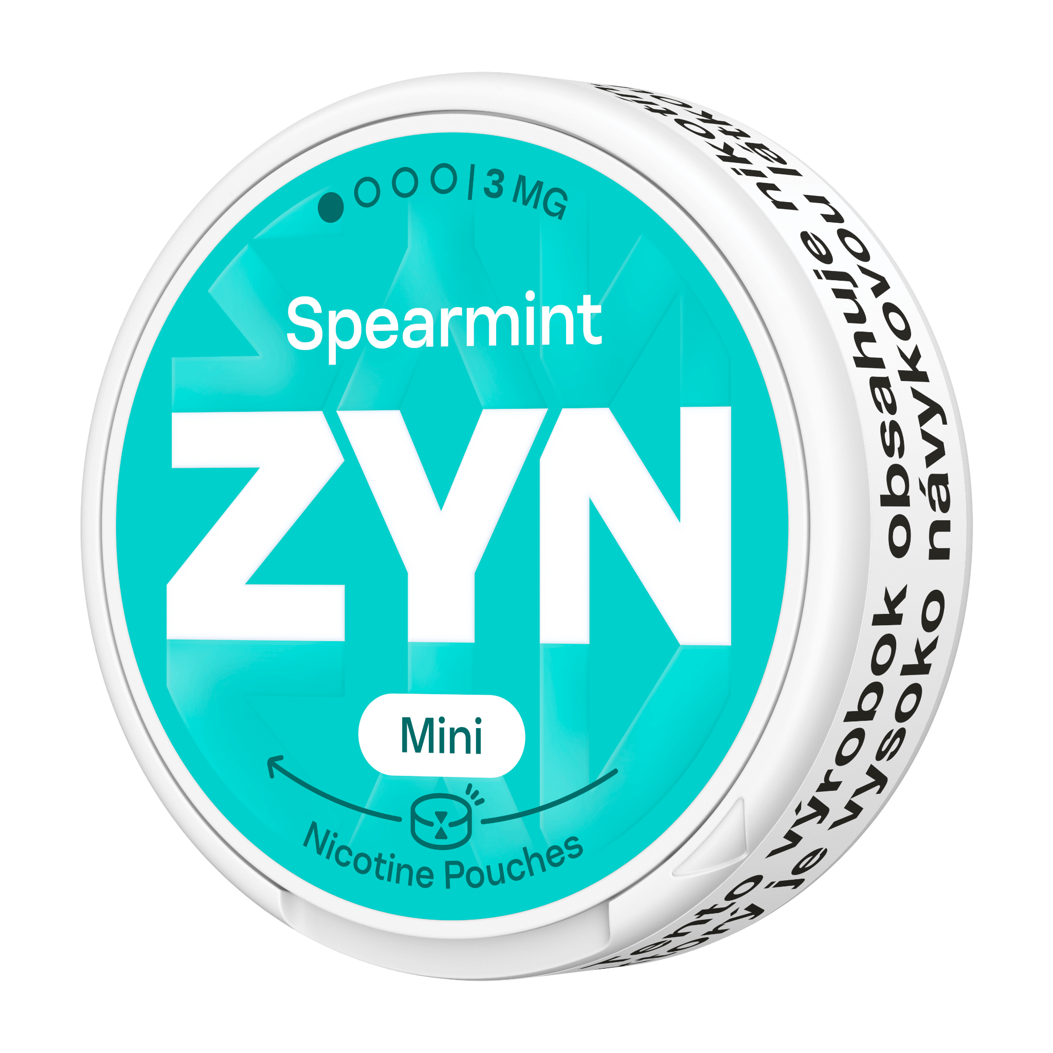 ZYN SPEARMINT 3 MG (KRABIČKA) (SPEARMINT)