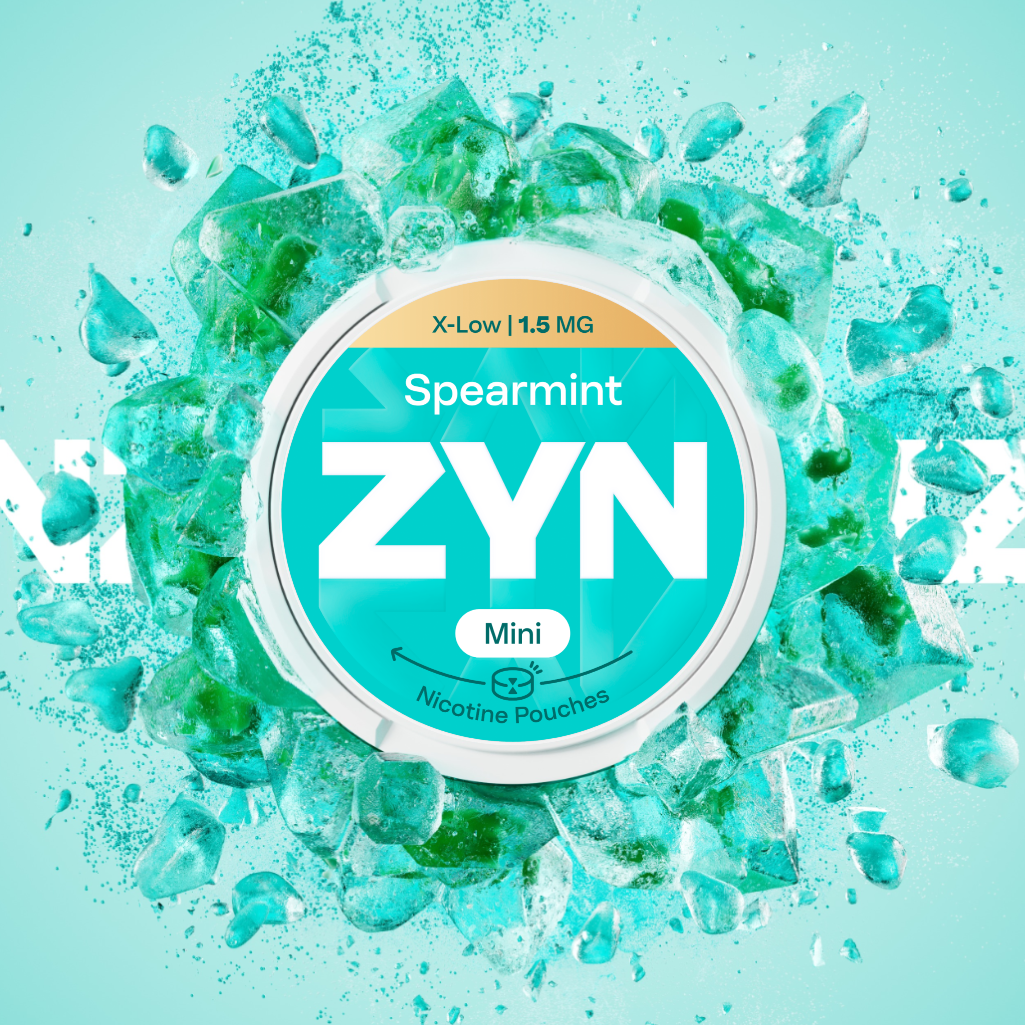 ZYN SPEARMINT 1.5 MG (KRABIČKA) (SPEARMINT)