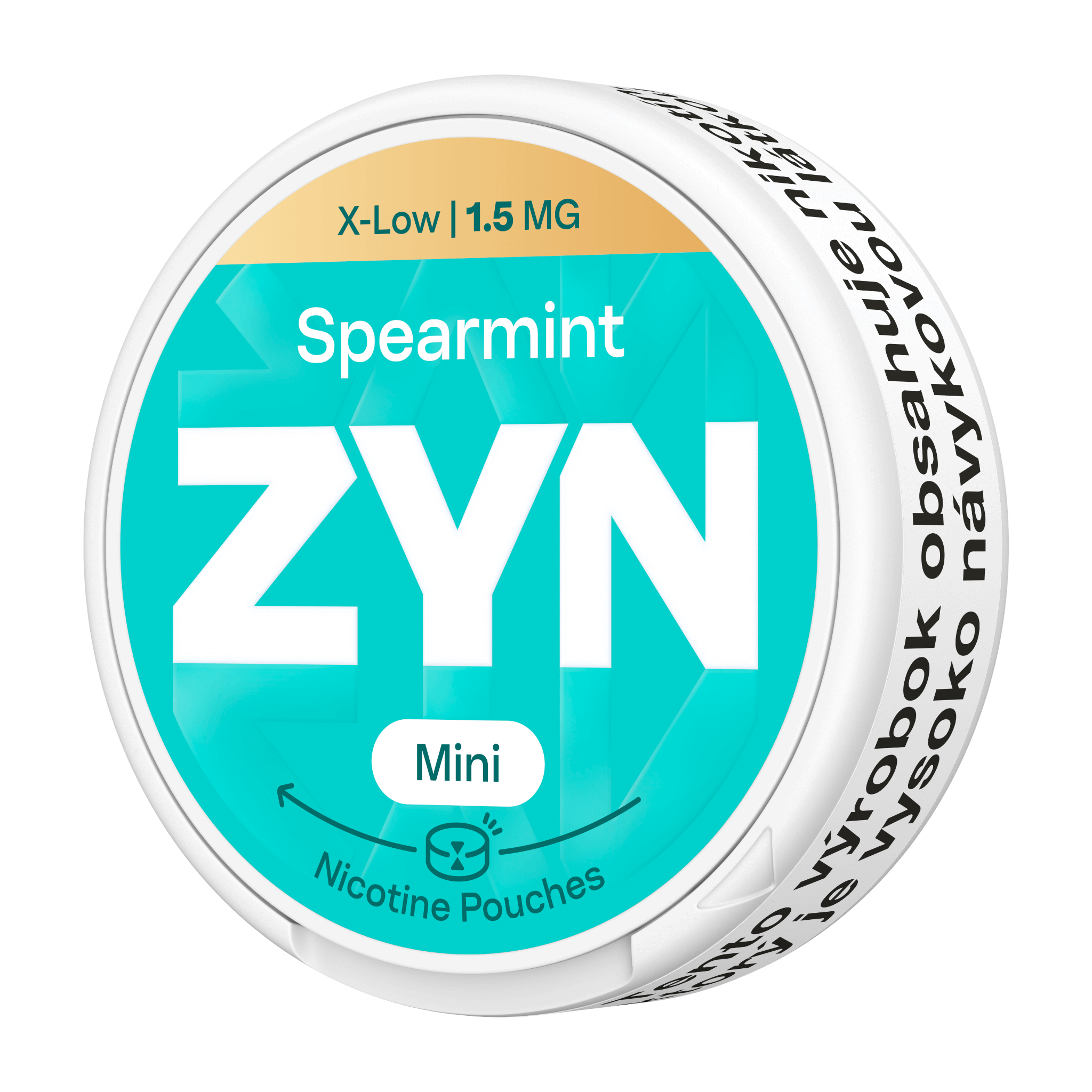ZYN SPEARMINT 1.5 MG (KRABIČKA) (SPEARMINT)