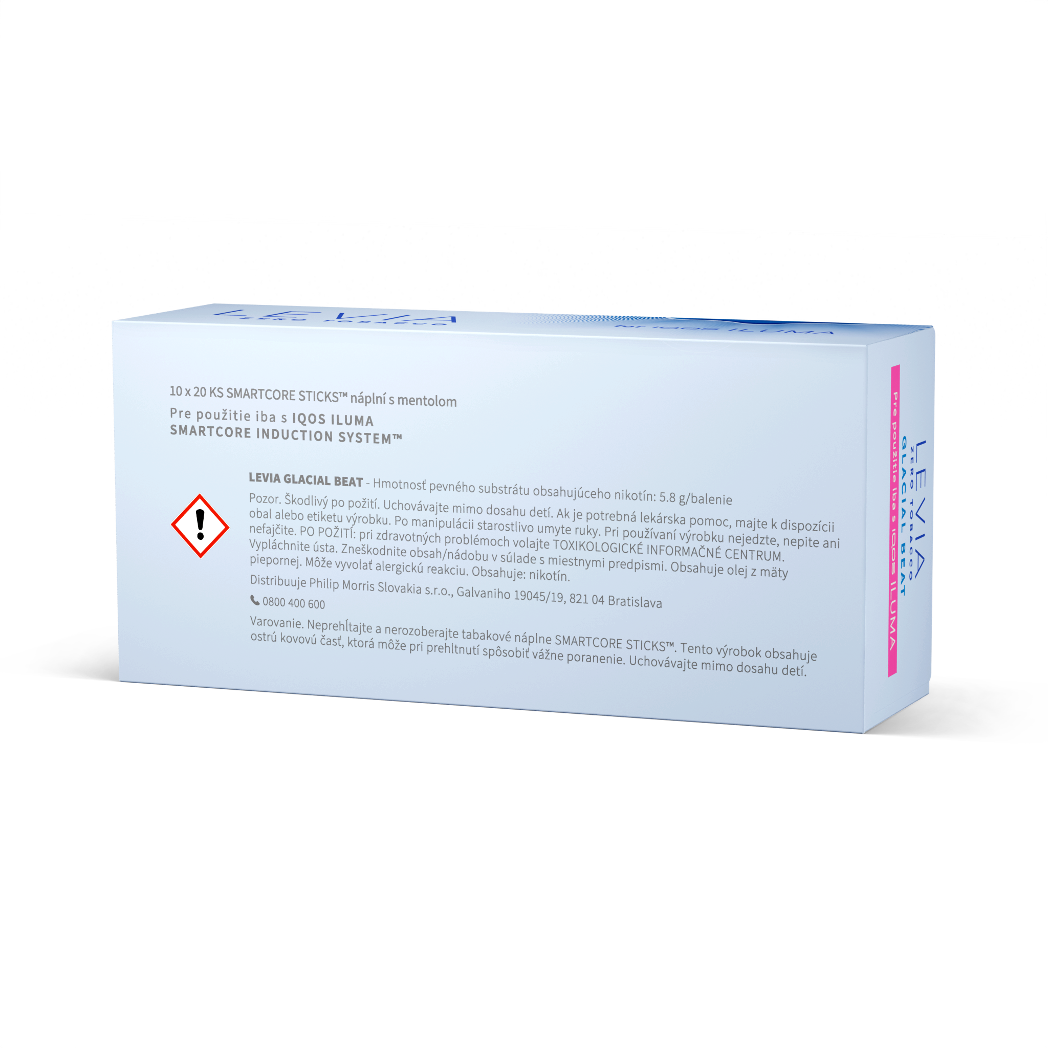 LEVIA GLACIAL BEAT (kartón) (BLUE)