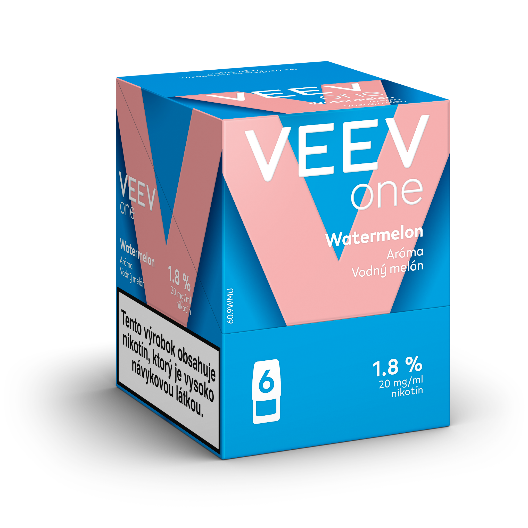 VEEV ONE NÁPLNE WATERMELON (kartón) (Watermelon)