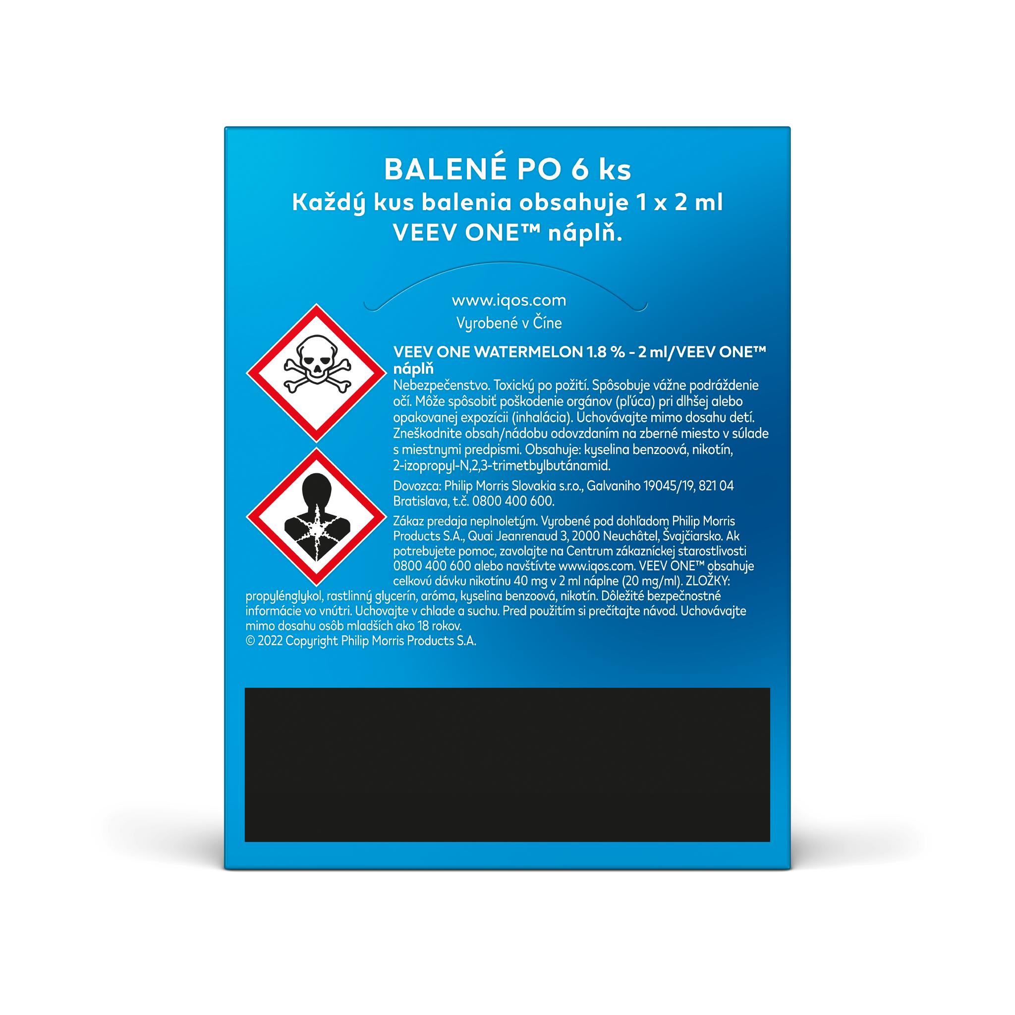 VEEV ONE NÁPLNE WATERMELON (kartón) (Watermelon)