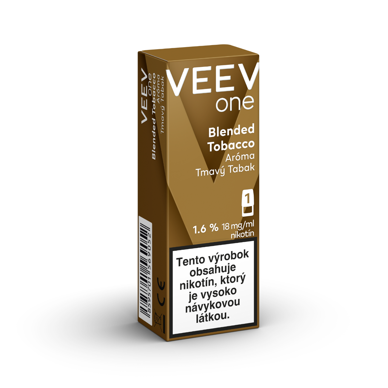 Kúp si VEEV One Blended Tobacco - krabičku s jednou náplňou