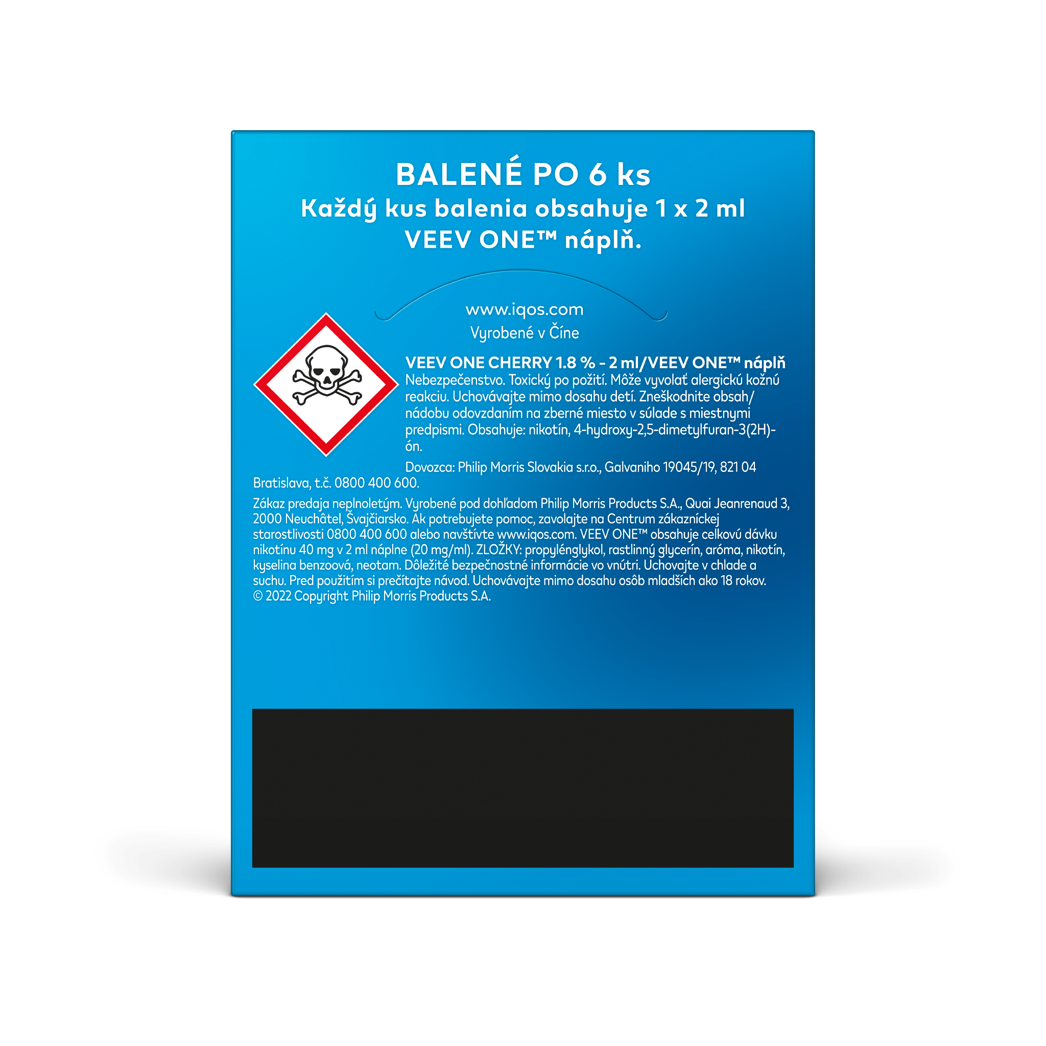 VEEV ONE NÁPLNE CHERRY (kartón) (Cherry)