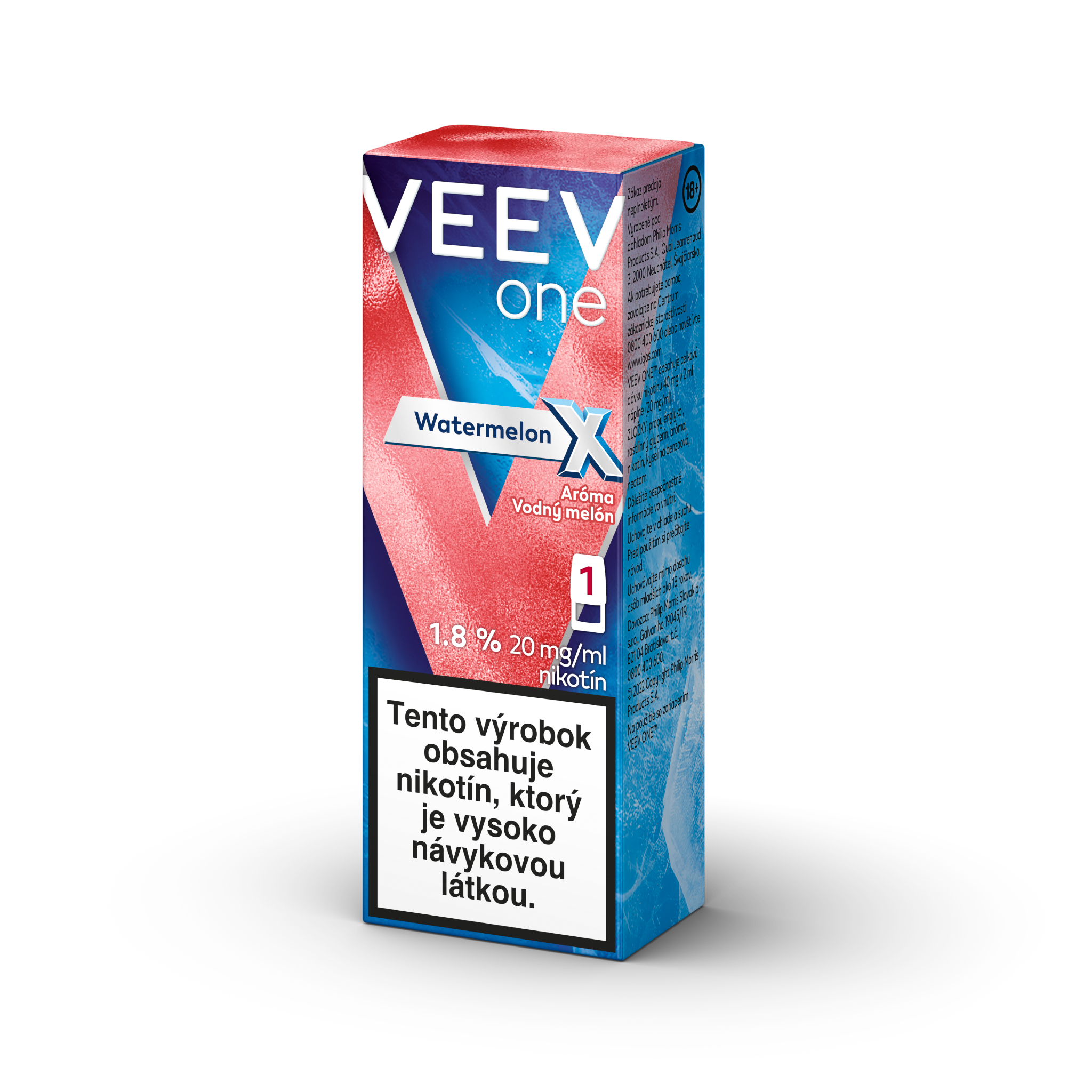 VEEV ONE NÁPLŇ WATERMELON X (krabička) (Watermelon X)