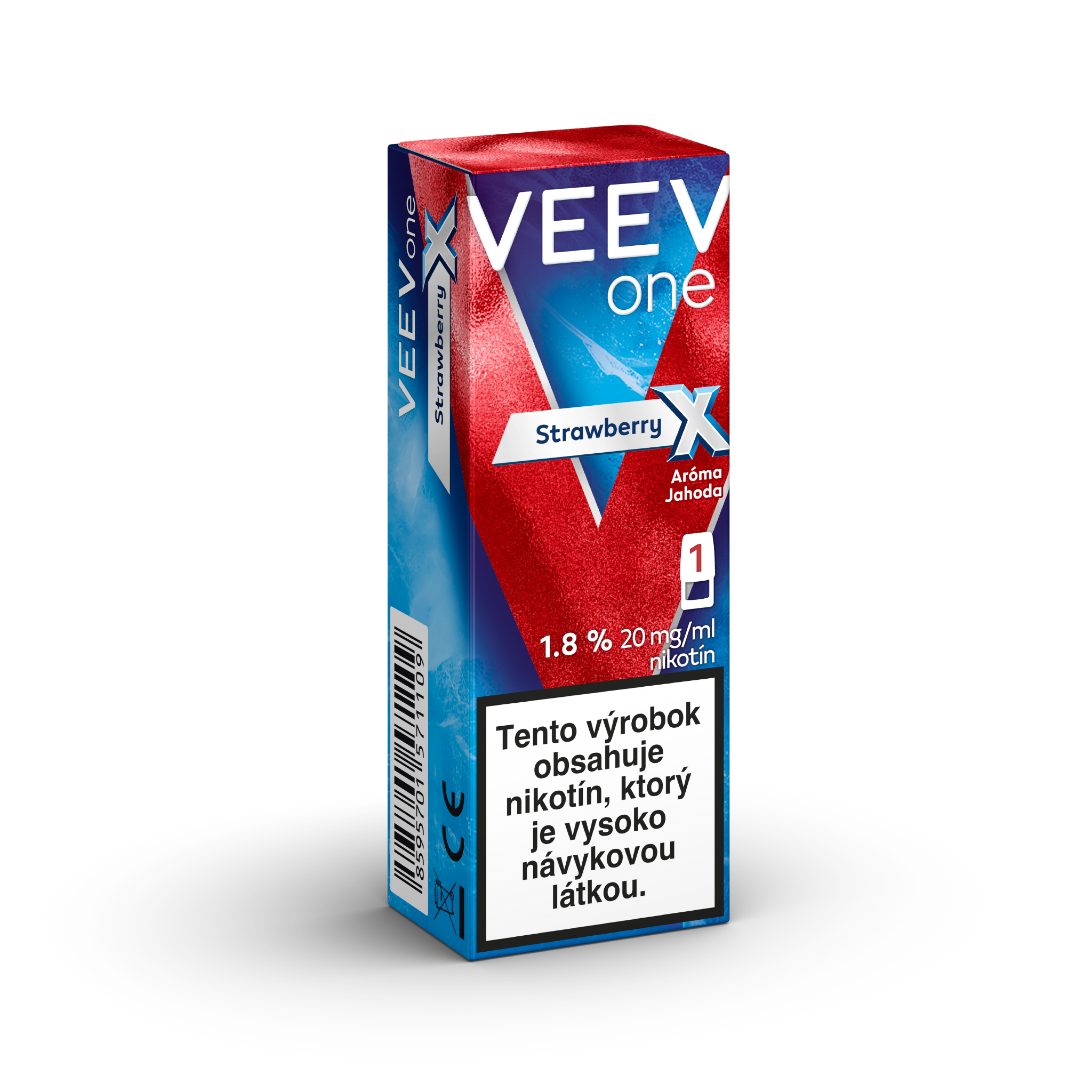 VEEV ONE NÁPLŇ STRAWBERRY X (krabička) (Strawberry X)