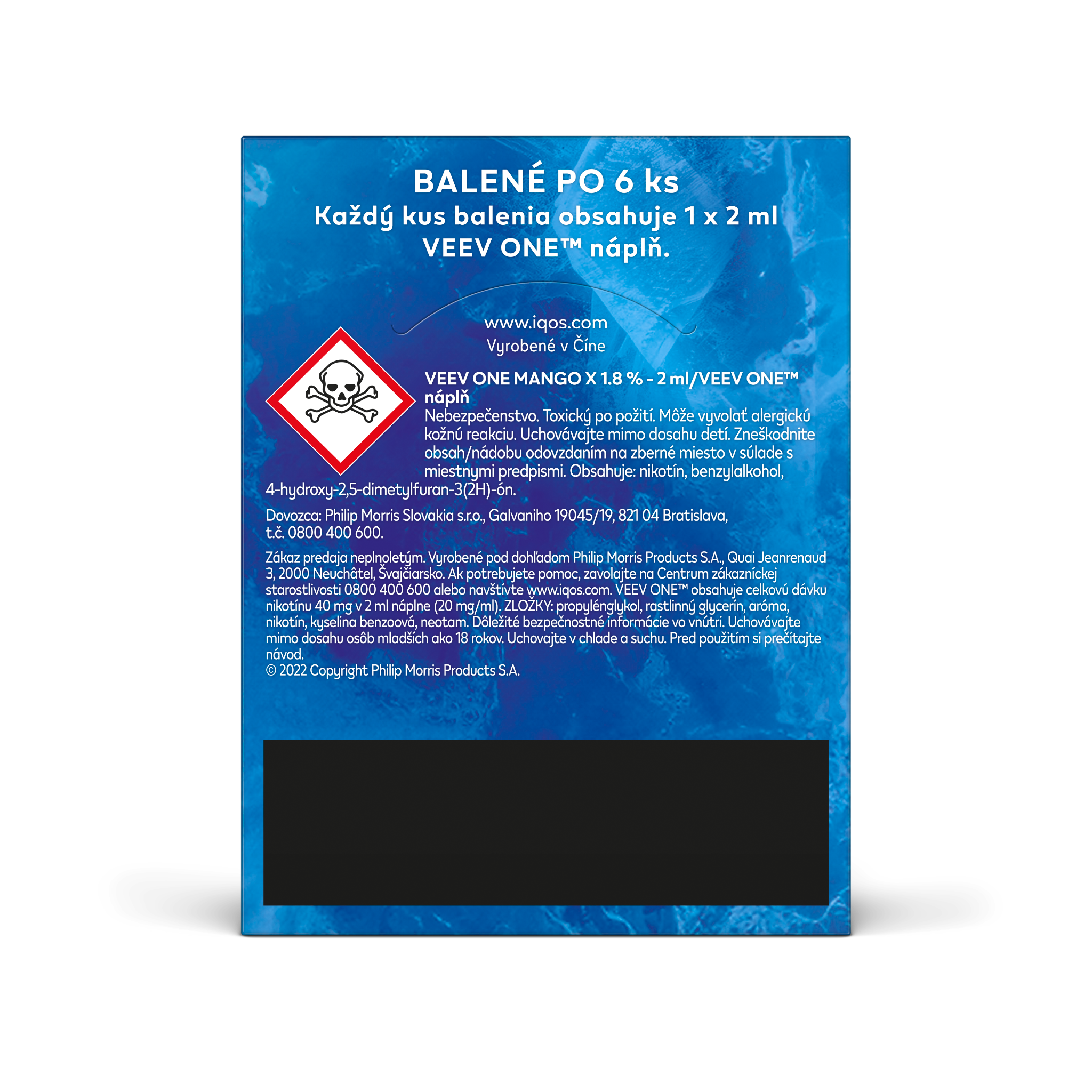 VEEV ONE NÁPLNE MANGO X (kartón) (Mango X)