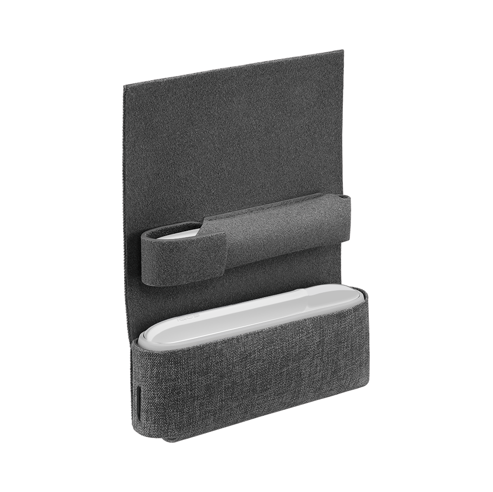 Buy IQOS ORIGINALS Duo Folio Case Online (Grey) | IQOS USA