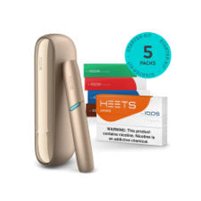 Buy IQOS ORIGINALS Flavor Starter Pack Online (Gold) | IQOS USA