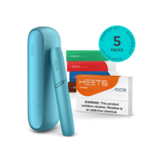 Buy IQOS ORIGINALS Flavor Starter Pack Online (Turquoise) | IQOS
