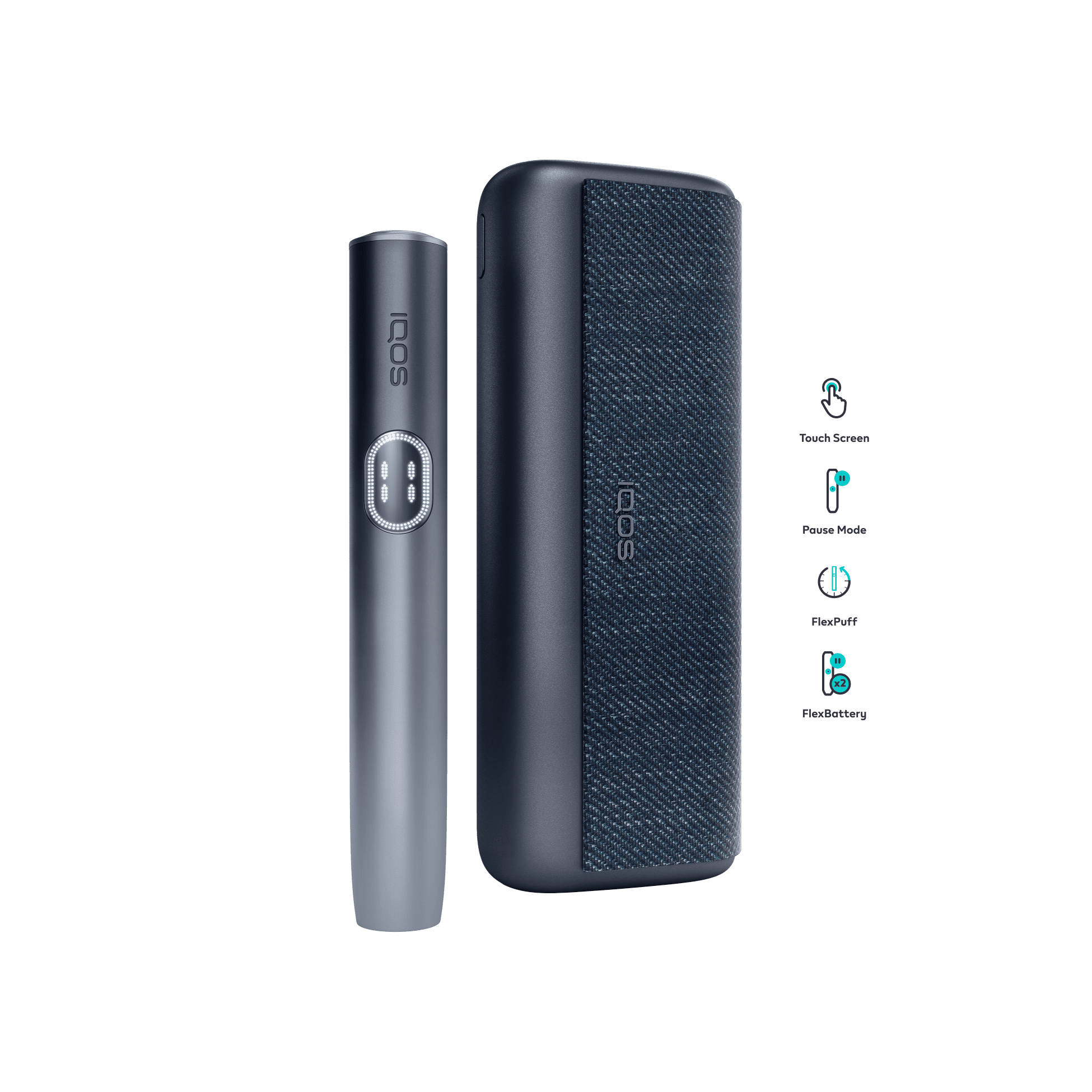 IQOS ILUMA i Prime Midnight Black Kit (Midnight Black)